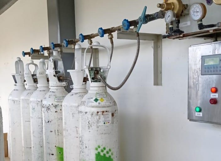 Compañías como Indura Ecuador proveen del servicio de oxígeno.