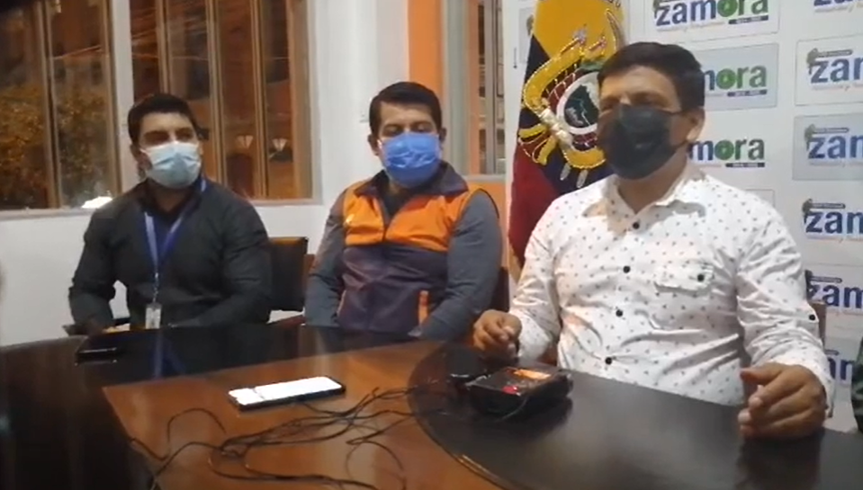 El alcalde de Zamora, la noche de este martes 13 de abril, anunció que este cantón, que es el que más casos tiene en la provincia, también regresa a rojo.