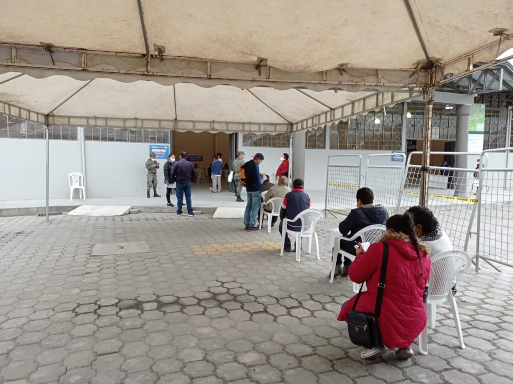 Hay alrededor de cinco puntos donde se realiza la inoculación.