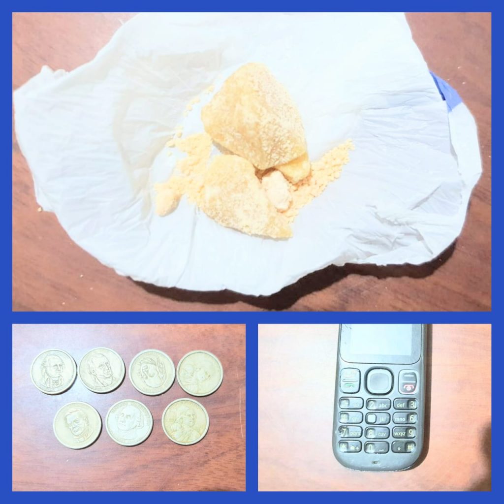 La Prueba de Identificación Preliminar Homologada (PIPH) realizada a la droga es positiva para base de cocaína.