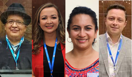 Los cuatro representantes lojanos inician con bastante optimismo su función como asambleístas de la provincia.