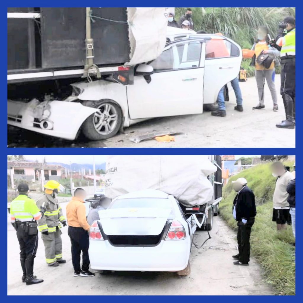 El percance deja dos lesionados.