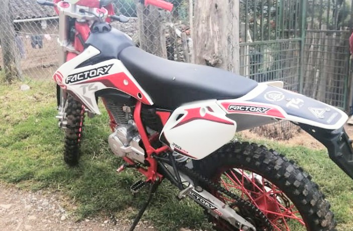 El vehículo de dos ruedas fue encontrado en la parroquia Selva Alegre.