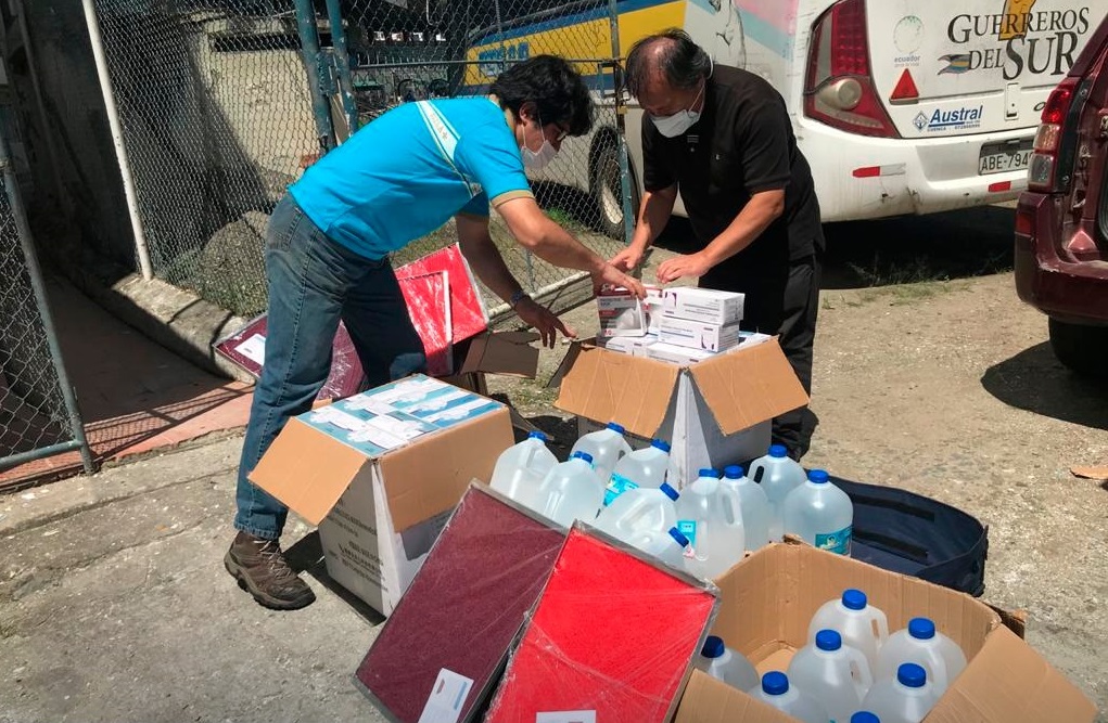 El material llegó días atrás y ya empezó la distribución.