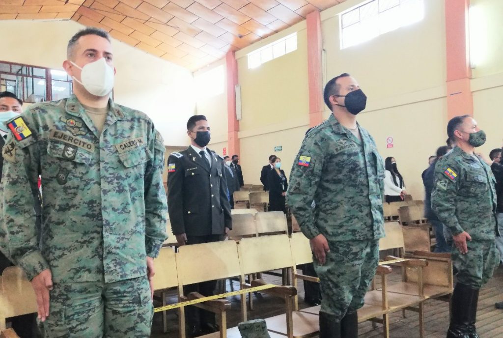 El comandante de la Caballería agradeció por el homenaje.
