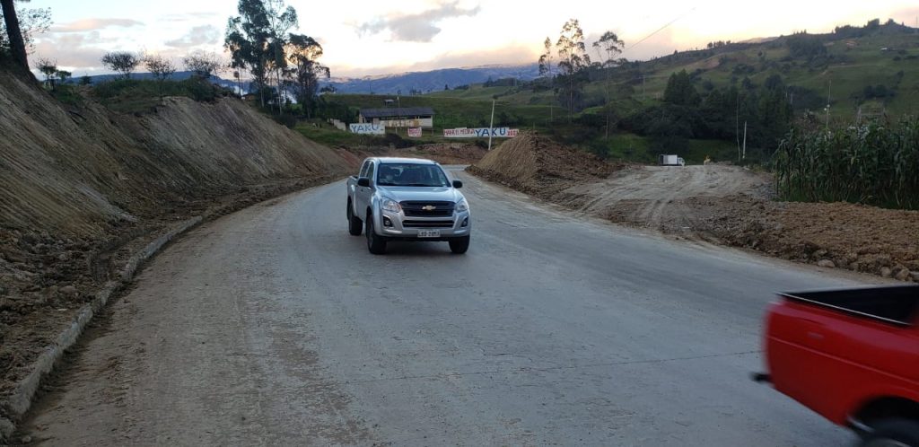 Cerca de dos meses duraron los trabajos en la vía.