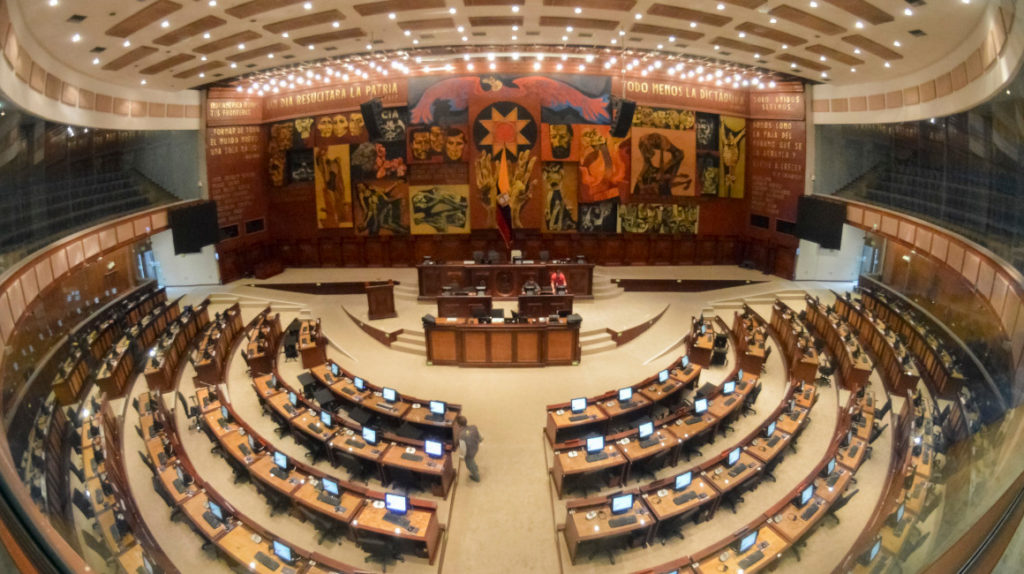 La Asamblea está lista para recibir a los nuevos legisladores.