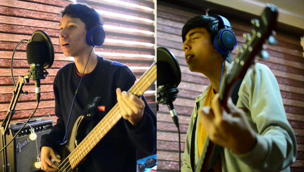 Jean Pierre Jumbo y Martín Morocho elaboraron un podcast sobre música.