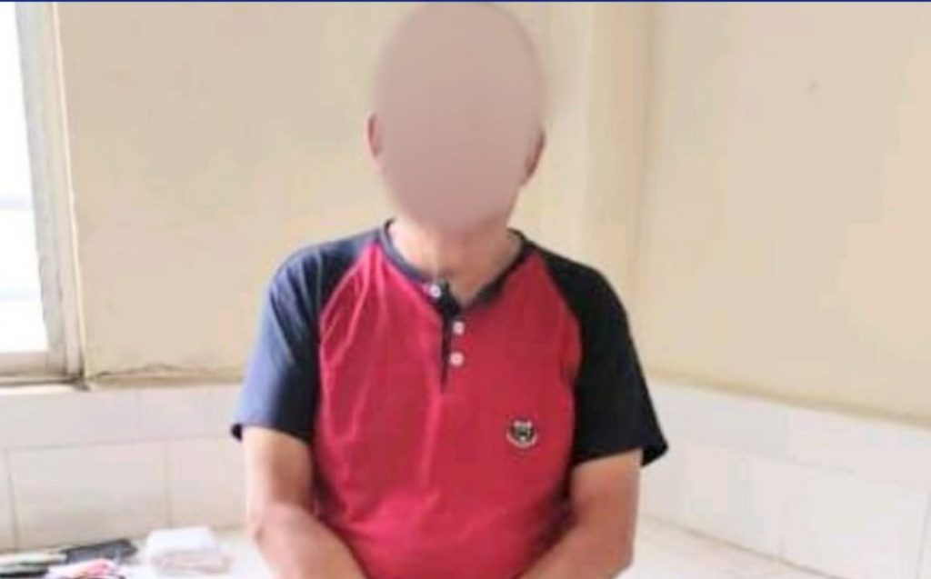 El ciudadano no logró cometer el delito porque la víctima advirtió lo que le iba a pasar.