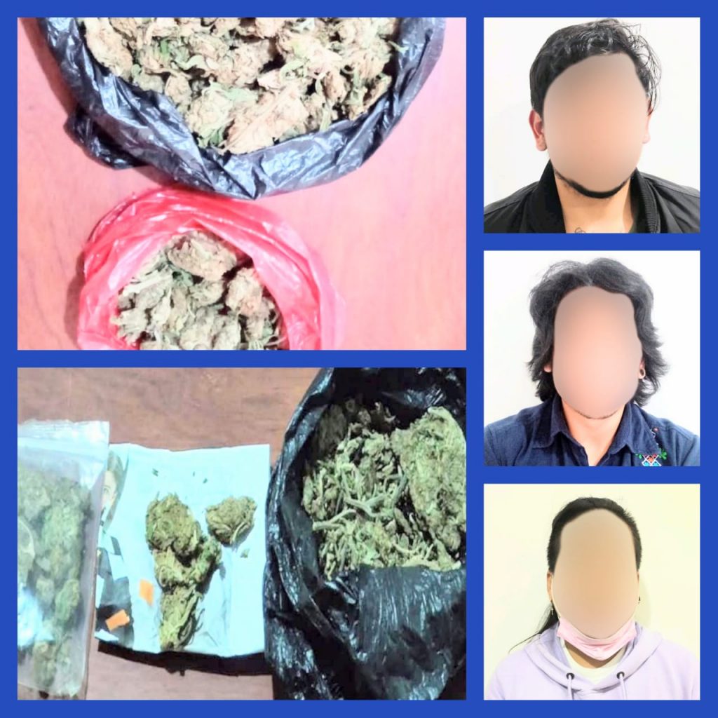 La droga decomisada en los dos operativos es marihuana.