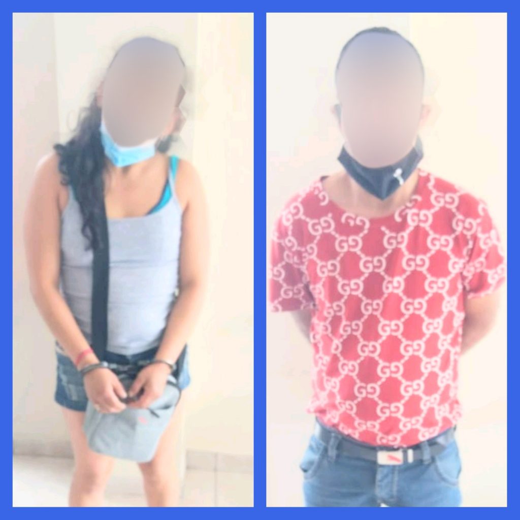 Los ciudadanos están acusados del presunto delito de robo.