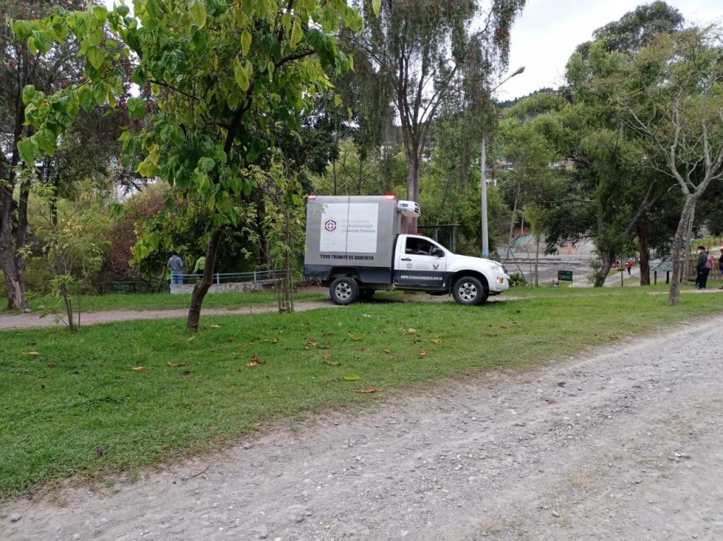 La Dinased realizó el levantamiento del cadáver.