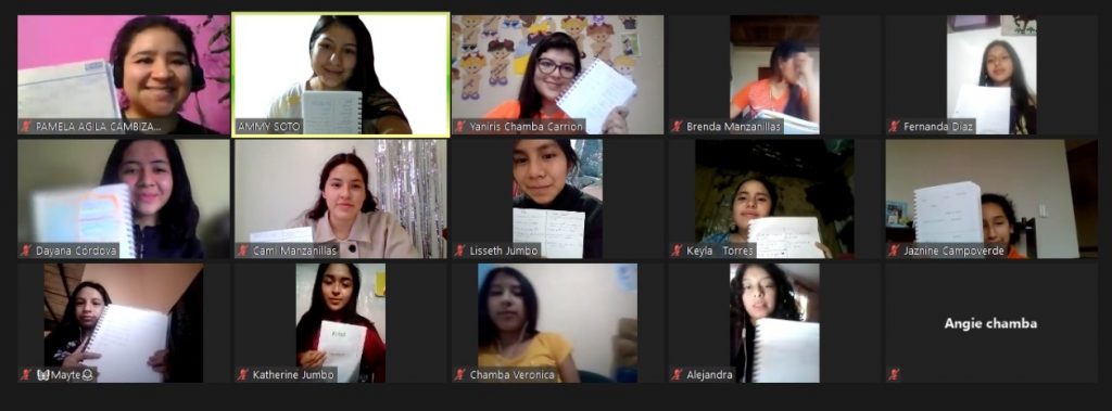 El trabajo se cumple de manera virtual.