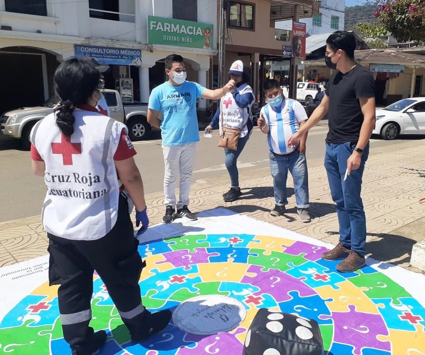 Días atrás estuvieron en Puyango y Pindal captando más voluntarios.