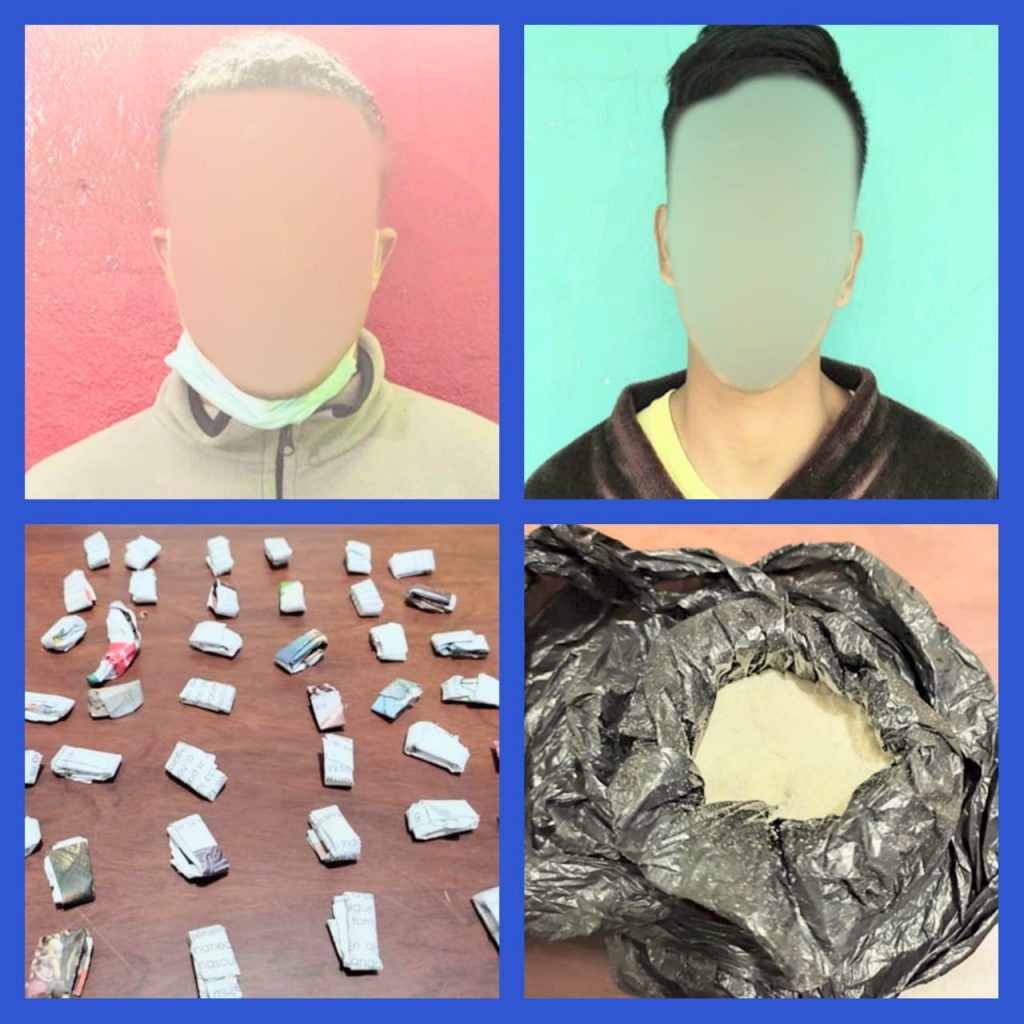 Ramsés H. Q. (izq.) tiene 21 años y Edwin A. Y. 20.