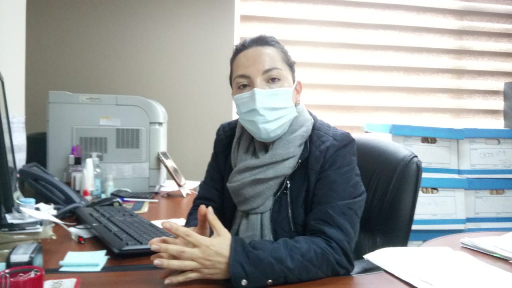 Chriss de los Ángeles Jiménez Loaiza, coordinadora provincial de Cartera y Coactivas del IESS.