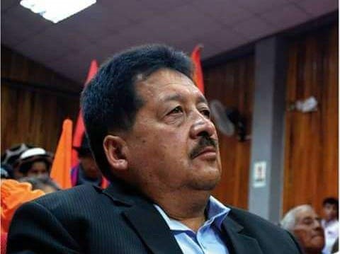 Gilbert Granda Romero, presidente de la UNE en Loja.