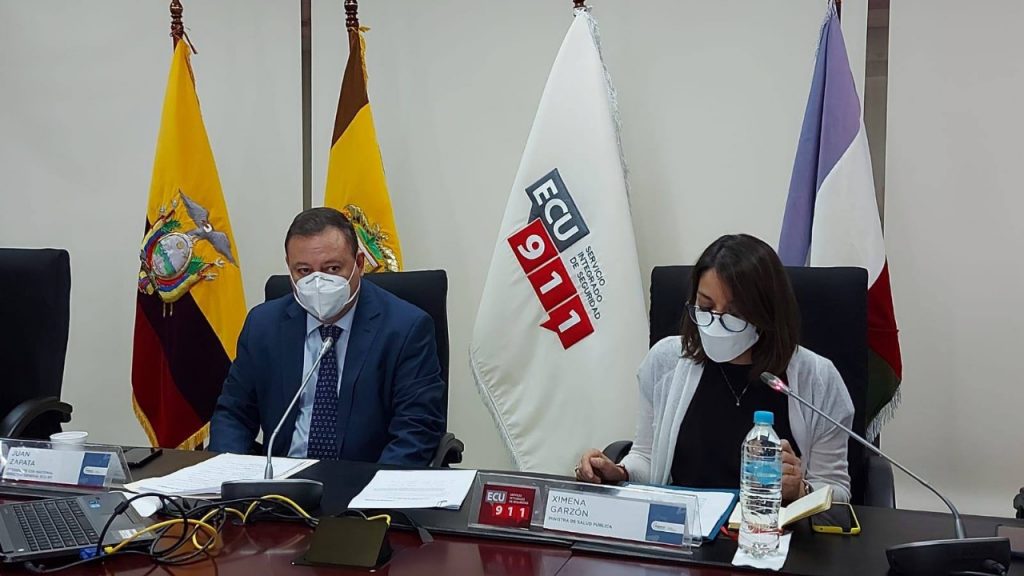 El COE Nacional sesionó este jueves 15 de julio en Machala.