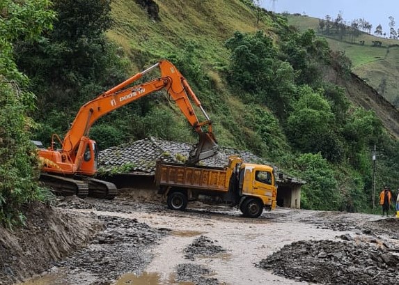 Funcionario dice que personalmente ha visitado el sector afectado y que todo está controlado.