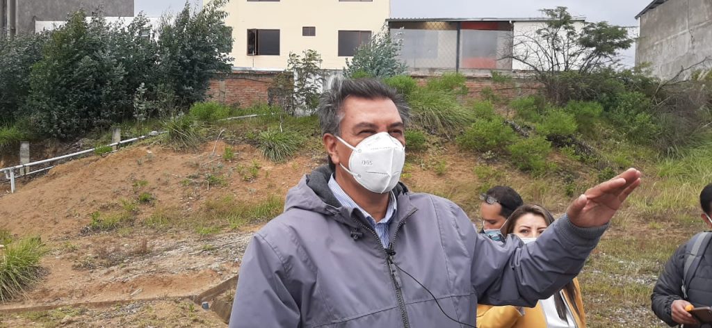 Leonardo Chávez, gerente de Infraestructura de la UTPL, indica que ya existen proyectos para ejecutarse en la zona de expansión.