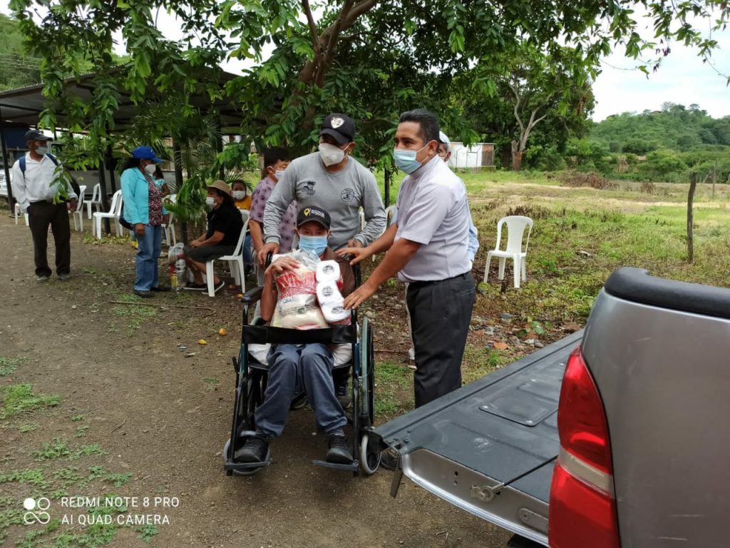 La ayuda social que realiza la Pastoral es de todos los días.