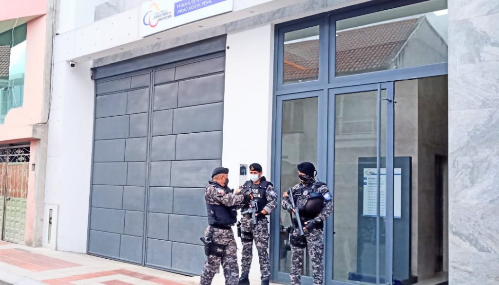 La diligencia se realizó la mañana del último jueves.