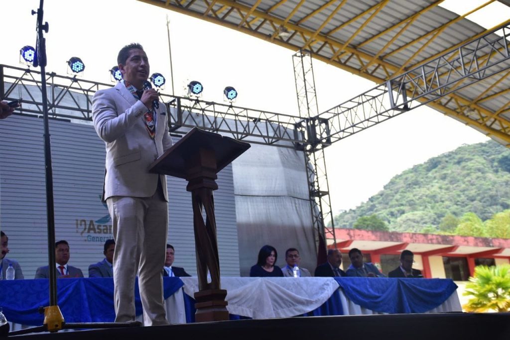 Franklin Galarza es el alcalde de Macas.