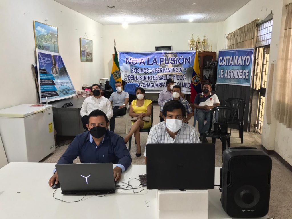 Los integrantes del Comité se reunieron con la Comisión de la Salud y Deporte de la Asamblea. Lo hicieron en línea.