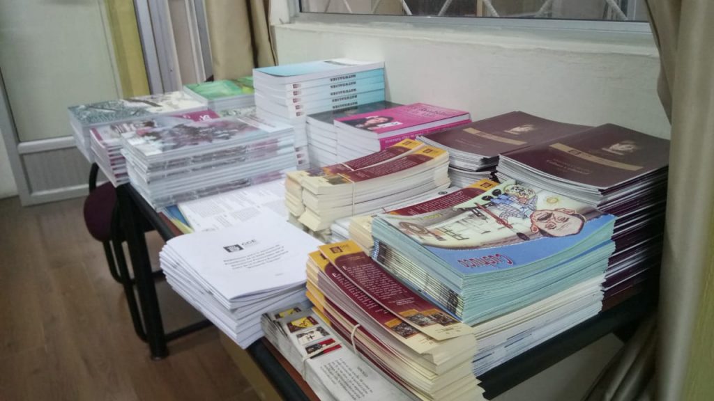 Diversa es la bibliografía que se pondrá a la venta.