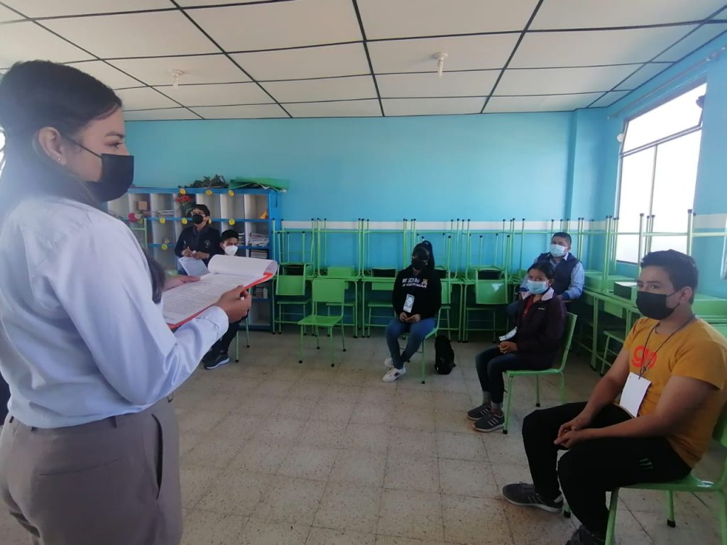 Para retomar actividades semipresenciales con un aforo máximo permitido en la institución.