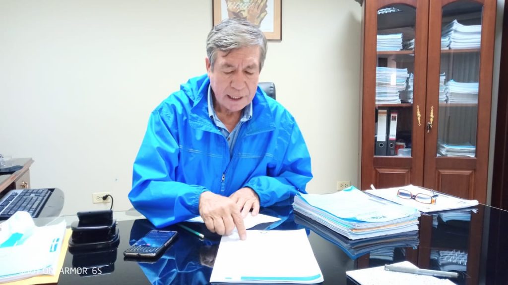 Bolívar Figueroa Castillo indica que existe un expediente en donde constan las diligencias realizadas en estos tres meses.