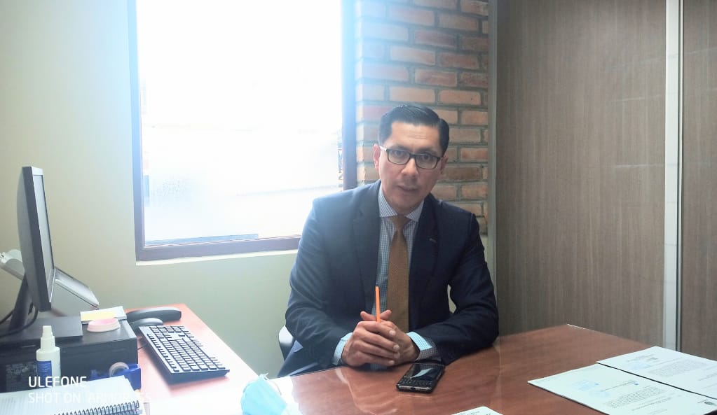 Marcelo Soto Calderón, director de Transporte y Matriculación del Municipio de Loja.