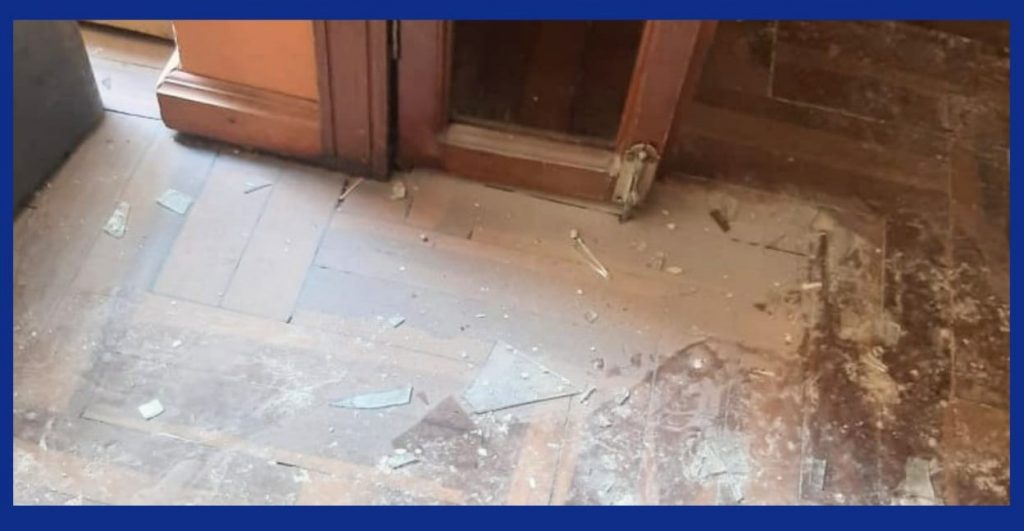 Los daños ocasionados bordearían los tres mil dólares.