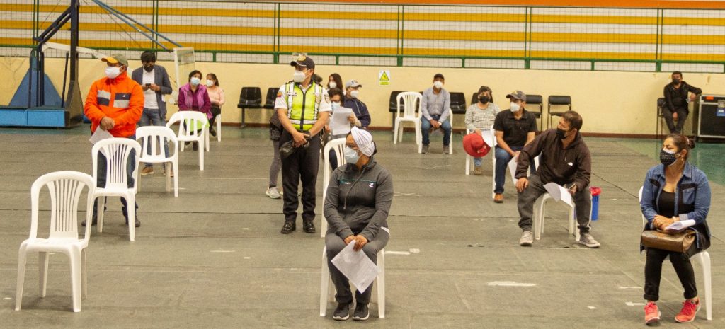 Hasta el domingo podrán inocularse en los puntos que fueron habilitados.