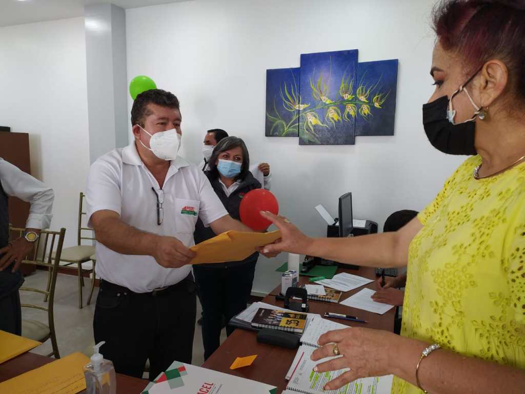 El 24 de agosto pasado, los candidatos de Precel solicitaron la inscripción ante el Tribunal Electoral.