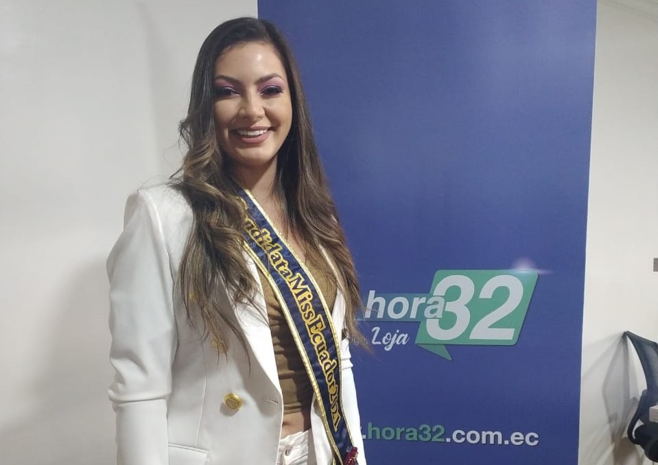 Leidy Granda visitó las oficinas de HORA32 para contar sobre su participación en el evento galante.