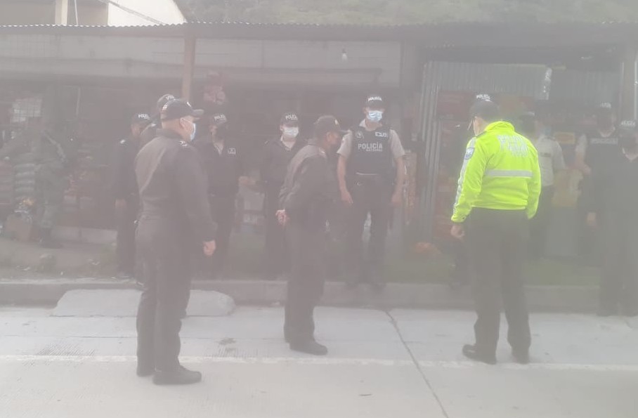 El control se ejecutó en las tres provincias durante la medida de hecho.