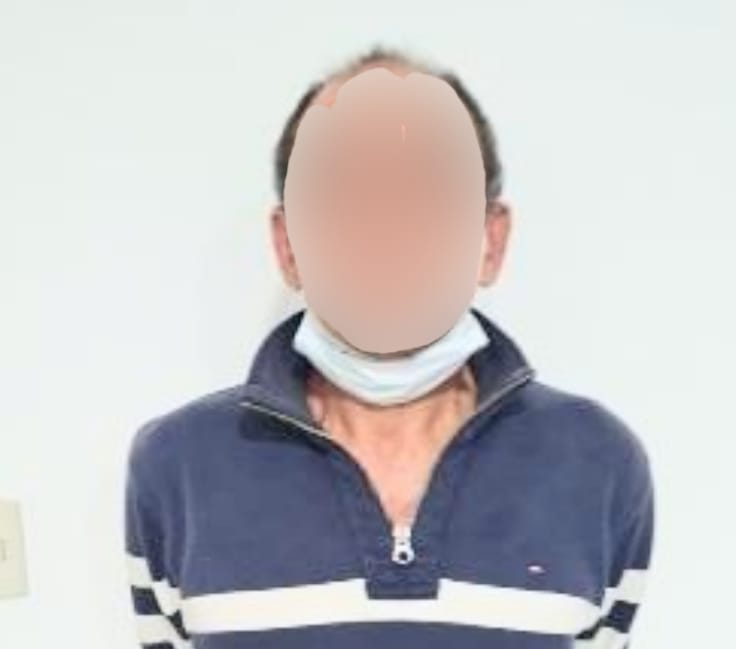Fue detenido en una de las calles del barrio Cuarto Centenario.