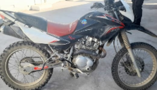 En julio de 2021 se robaron la motocicleta en Perú.