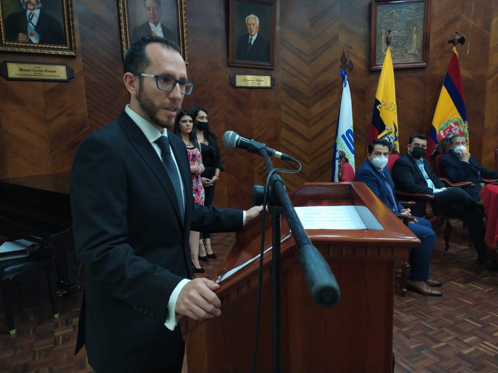 Pablo Reyes Burneo indicó que regresa a Loja con todo el entusiasmo.