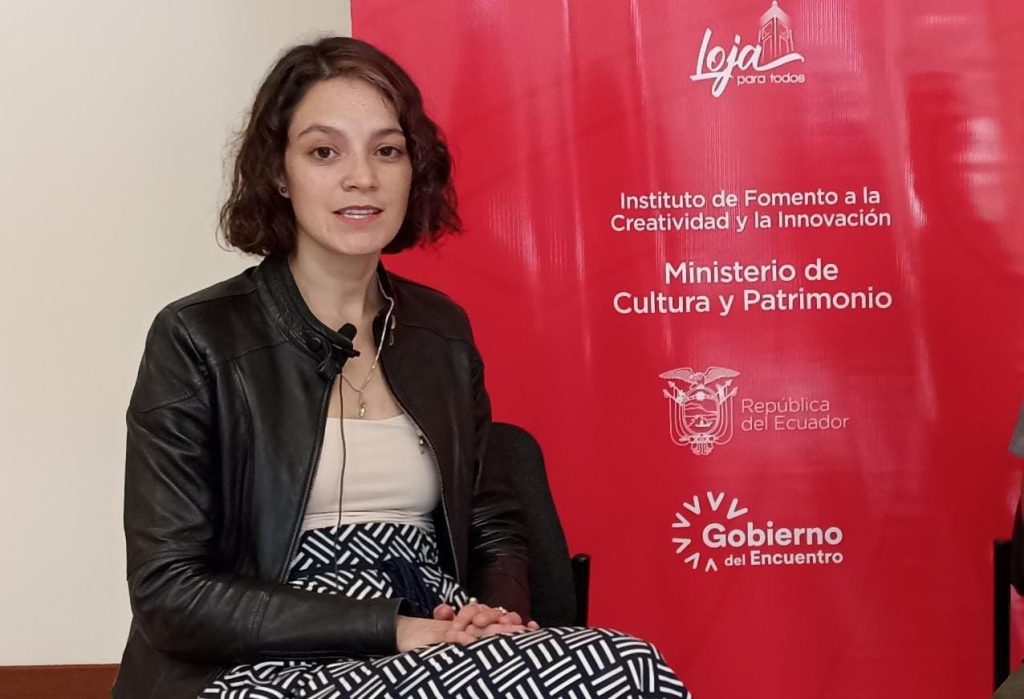 María José Enríquez es la directora de Artes y Gestión Cultural del Ministerio de Cultura y Patrimonio.