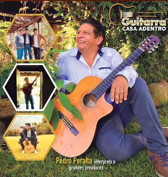 Portada del nuevo CD de Pedro Peralta.
