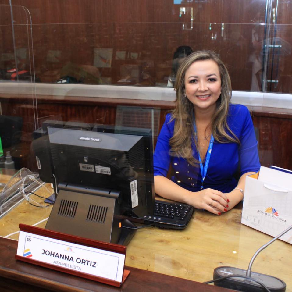 Johanna Ortiz Villavicencio, asambleísta por la provincia de Loja.