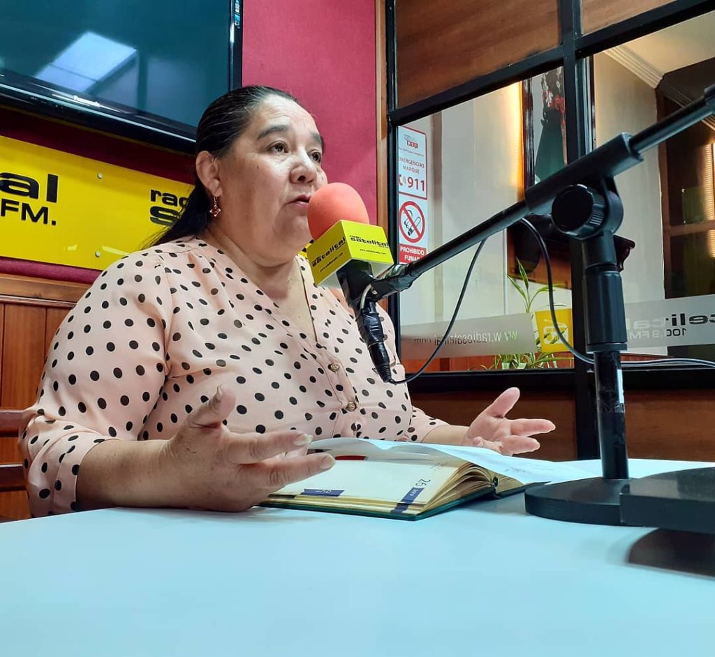 Ligia Rodríguez Lima, concejala del cantón Loja.
