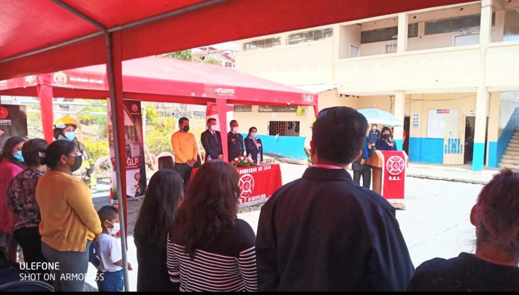La campaña se socializó en ese colegio, el último viernes.