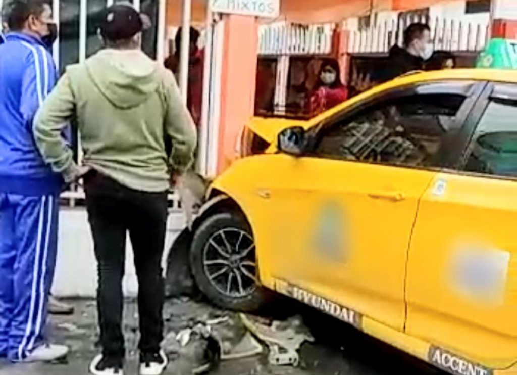 El percance no produjo lesionados.