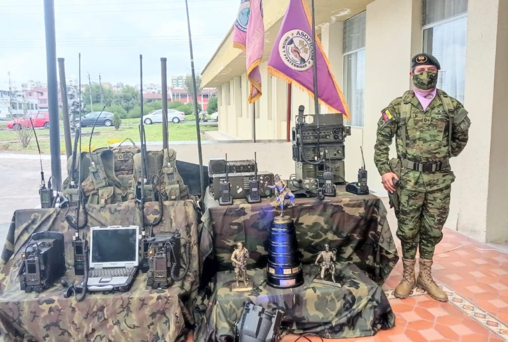El objetivo fue el de rescatar y motivar las tradiciones de esa arma del Ejército Ecuatoriano.