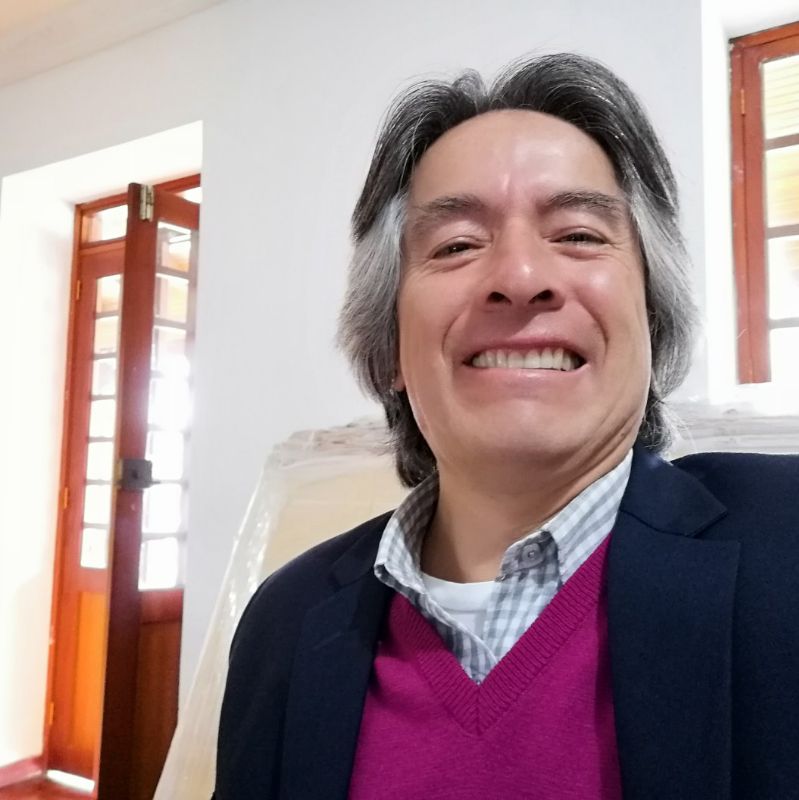 Emilio Salinas Avendaño, rector del Conservatorio Superior.