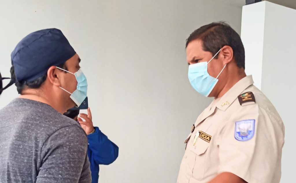 Fernando Guerra Palacios, comandante de la Policía de Loja.