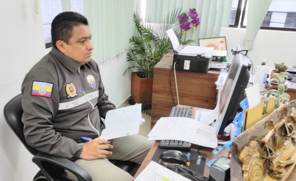 Luis Morocho Romero representó a los policías agredidos.